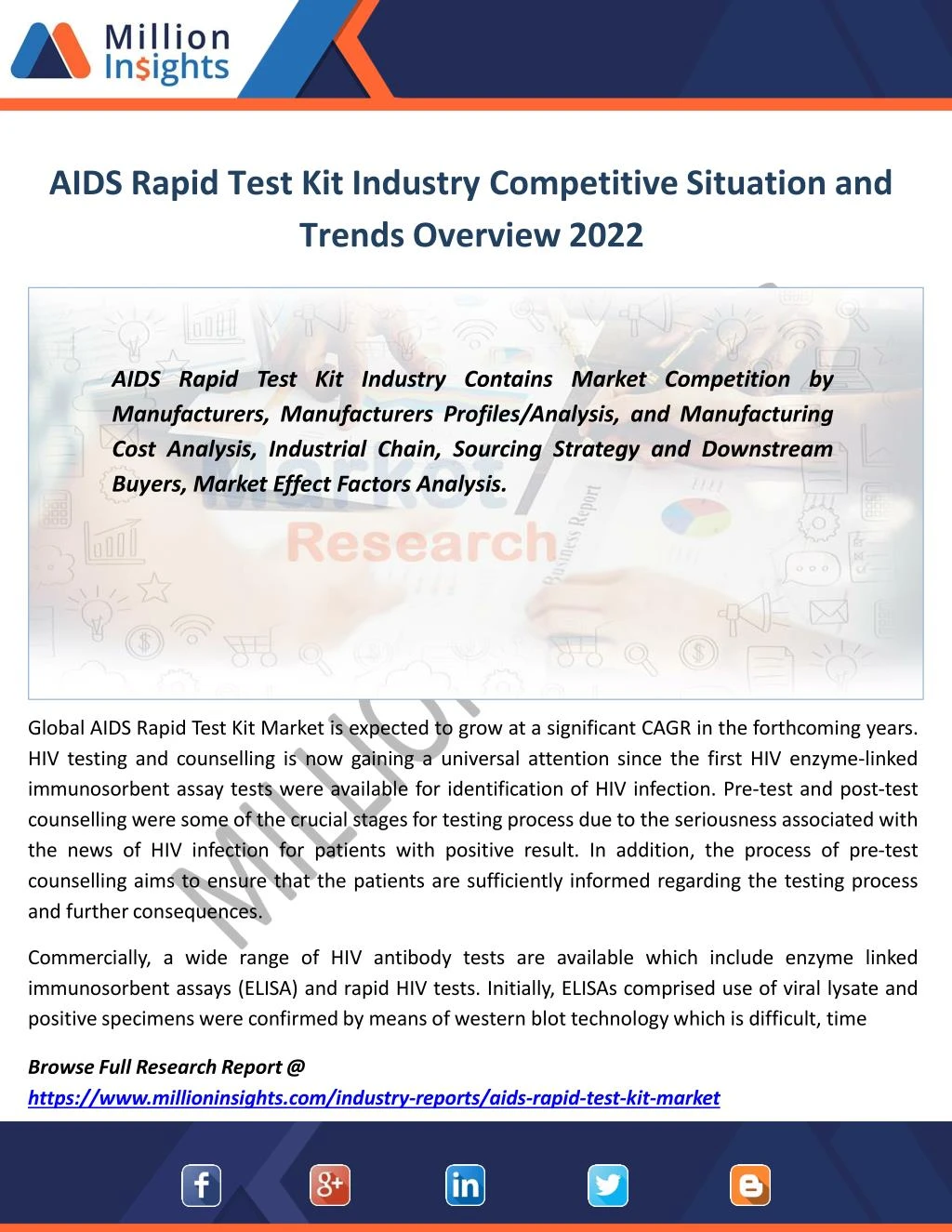 aids rapid test kit industry competitive situation and trends overview 2022