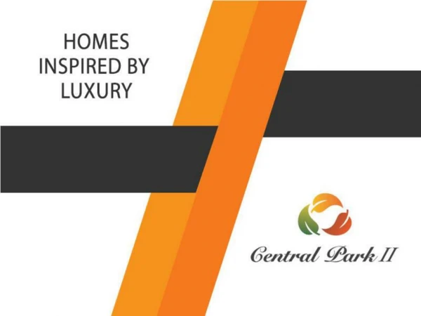 Ready to Move Homes with Central Park 2 Gurgaon