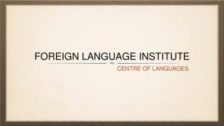 Foreign Language classes in Chennai | Inaword - slide 1