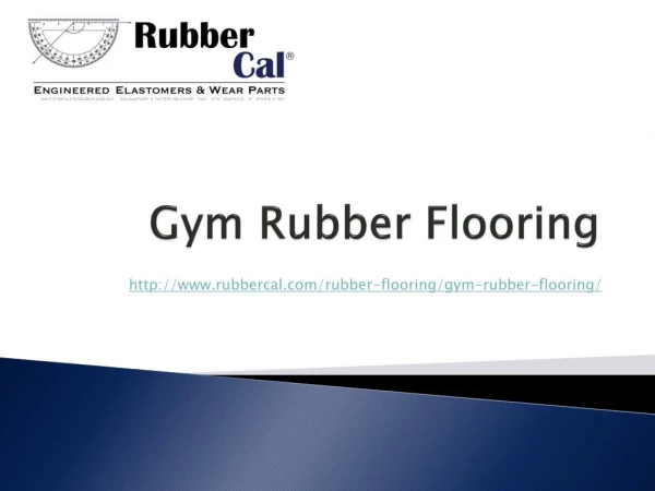 Gym Rubber Flooring