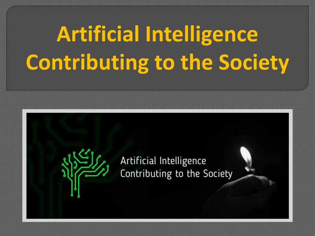 artificial intelligence contributing