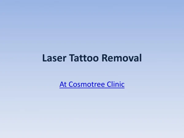 Tattoo Removal in Delhi
