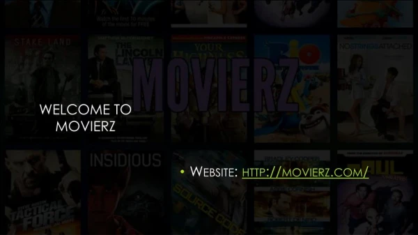 Watch high quality online movies on movierz