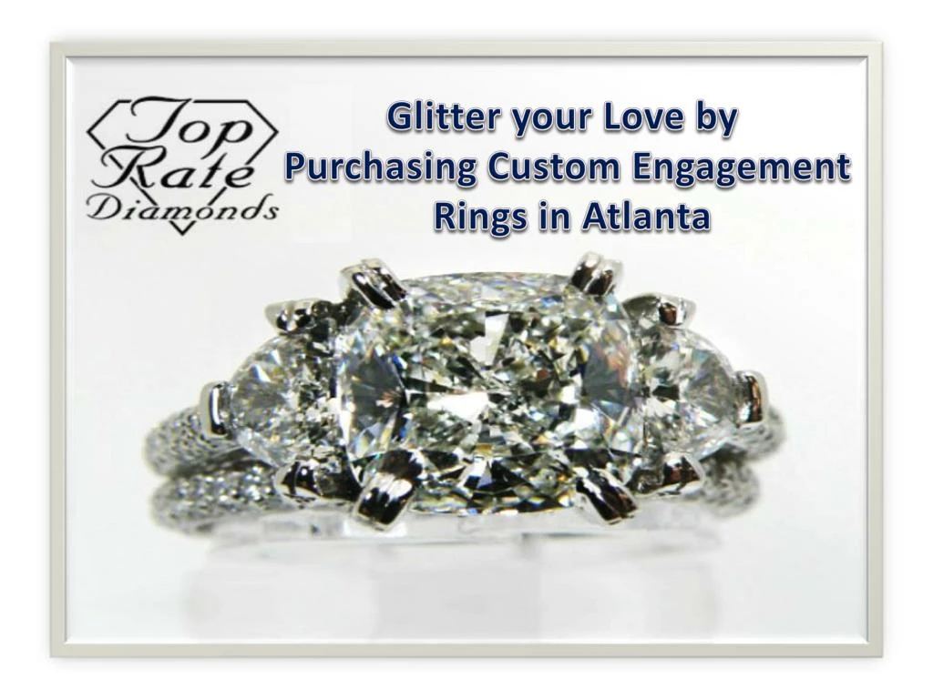 glitter your love by purchasing custom engagement
