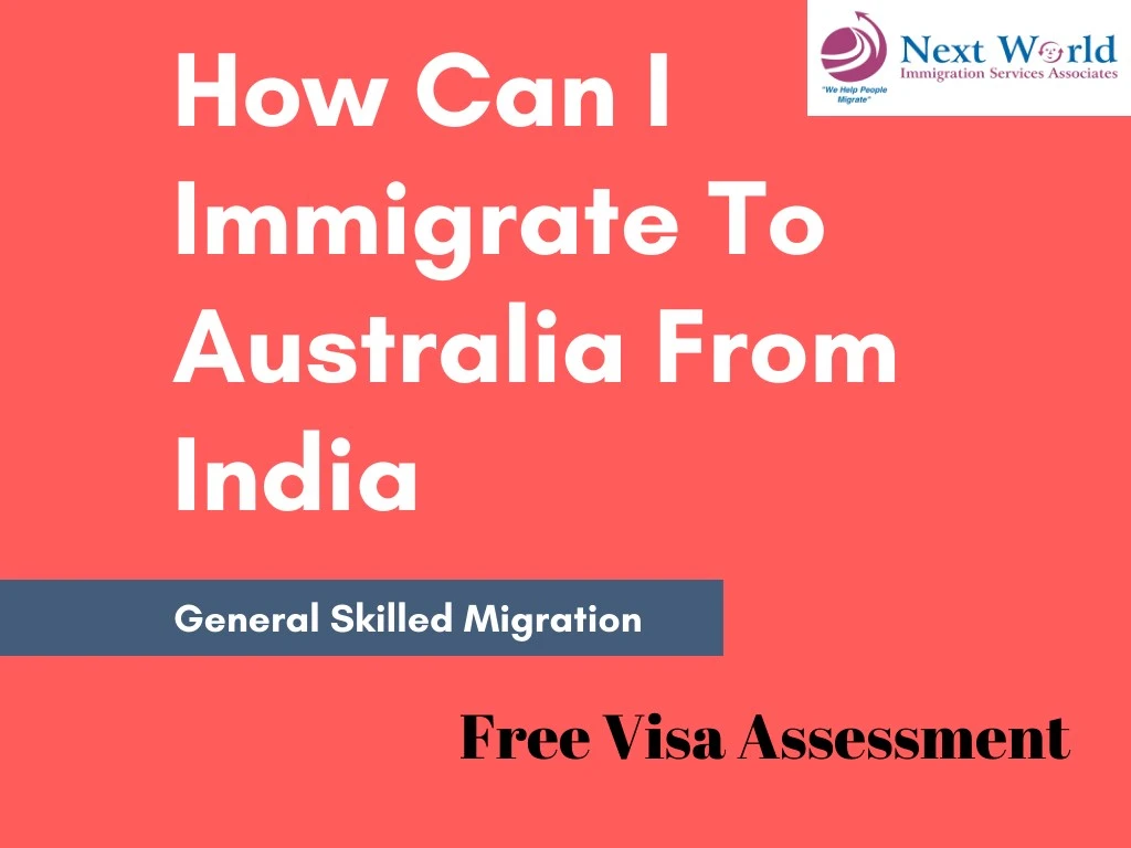 how can i immigrate to australia from india