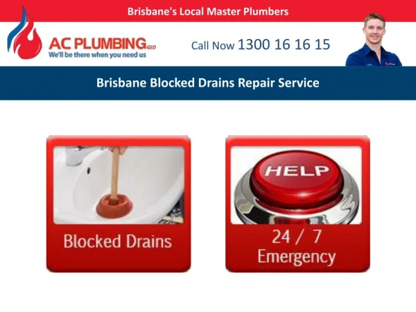 Brisbane Blocked Drains Repair Service
