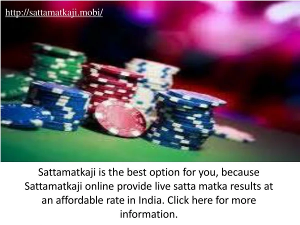 Play Online Satta Matka to Win Money