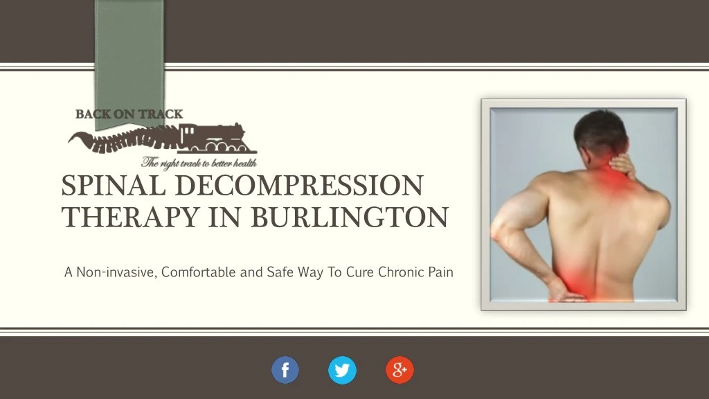 spinal decompression therapy in burlington