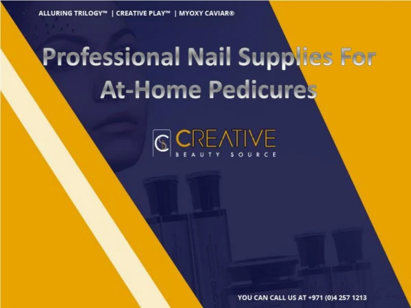 Professional Nail Supplies For At-Home Pedicures