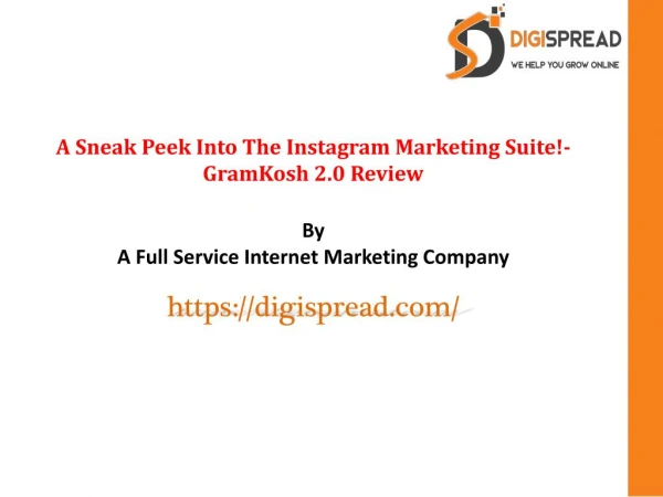 GramKosh 2.0 Review - A Sneak Peek Into The Instagram Marketing Suite!