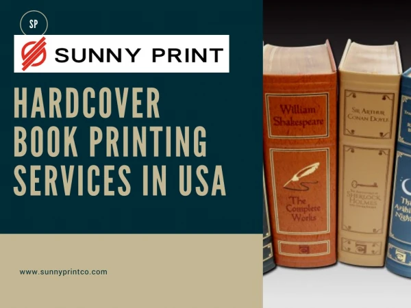 Hardcover book printing services in usa