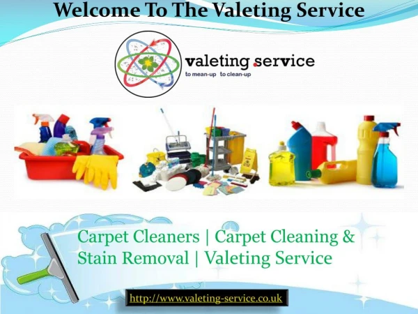 Carpet Cleaning ! Valeting Service