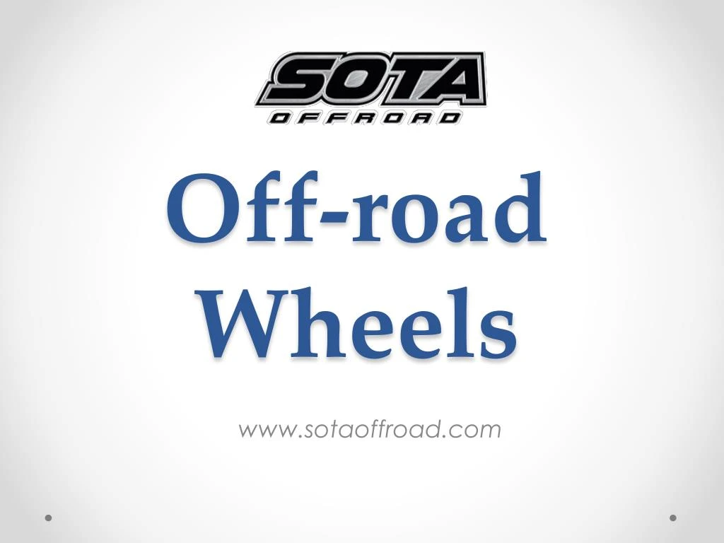 off road wheels