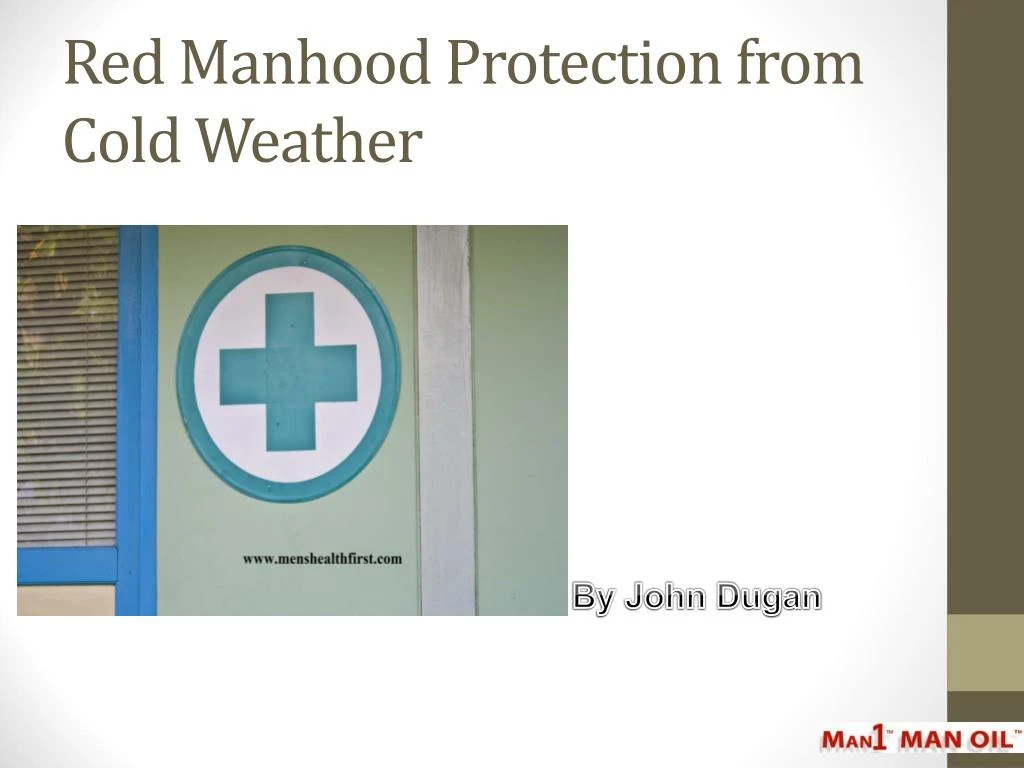 red manhood protection from cold weather