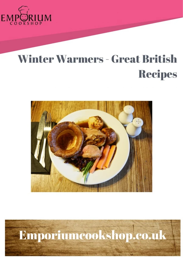 Winter Warmers - Great British Recipes