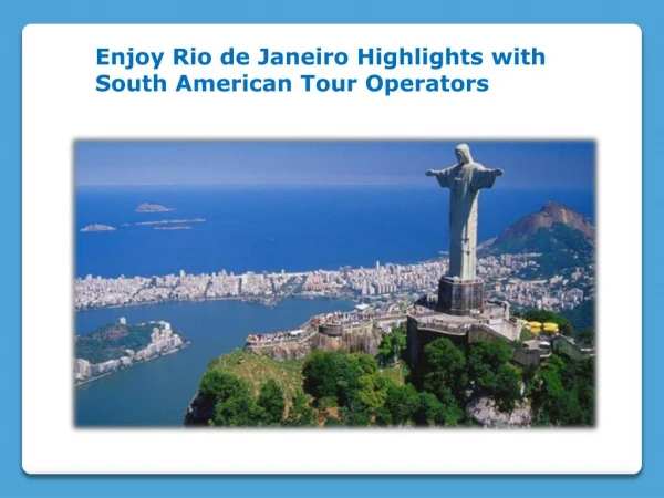 South American Tour Operators