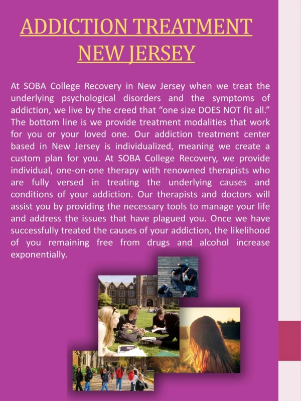 New Jersey Drug Rehab