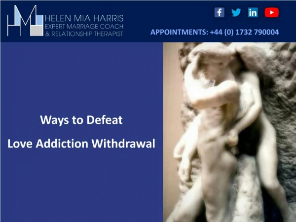 Ways to Defeat Love Addiction Withdrawal