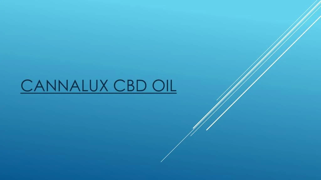 cannalux cbd oil