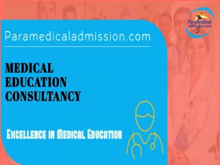 PARAMEDICAL COURSES - slide 1