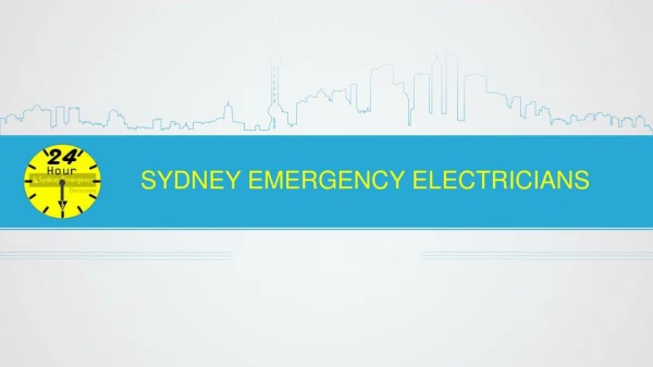 24 hour Emergency Electrician Sydney