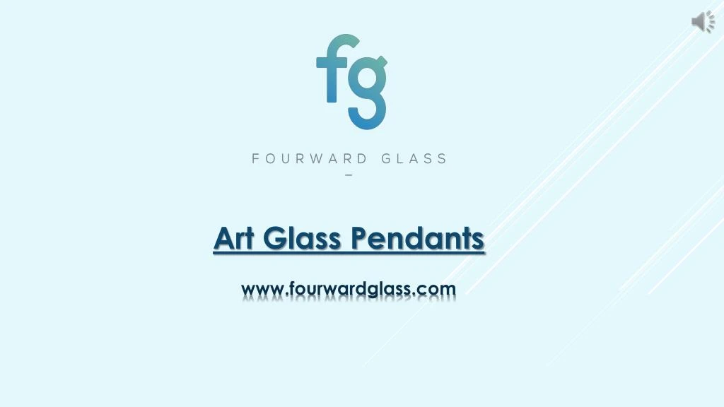 art glass pendants www fourwardglass com