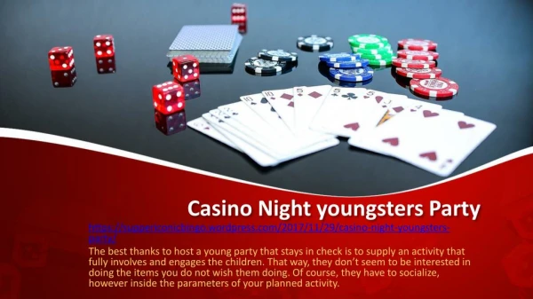 Casino Night youngsters Party