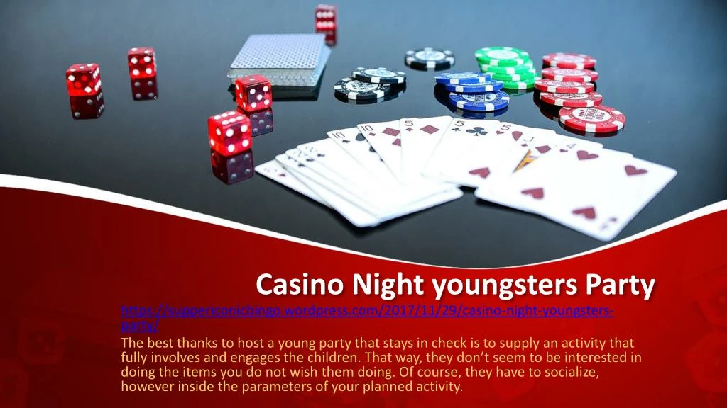 casino night youngsters party