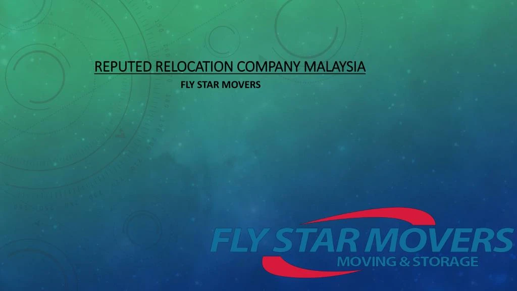 reputed relocation company malaysia