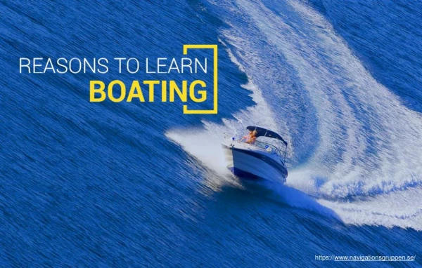 Main reasons for you to opt recreational boating