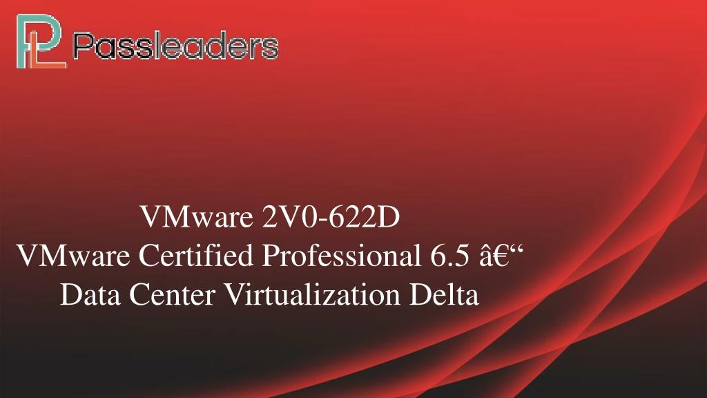 vmware 2v0 622d vmware certified professional