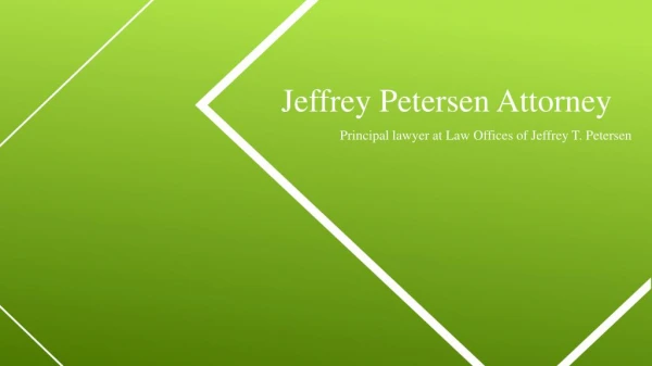Jeffrey Petersen Attorney - San Diego, CA