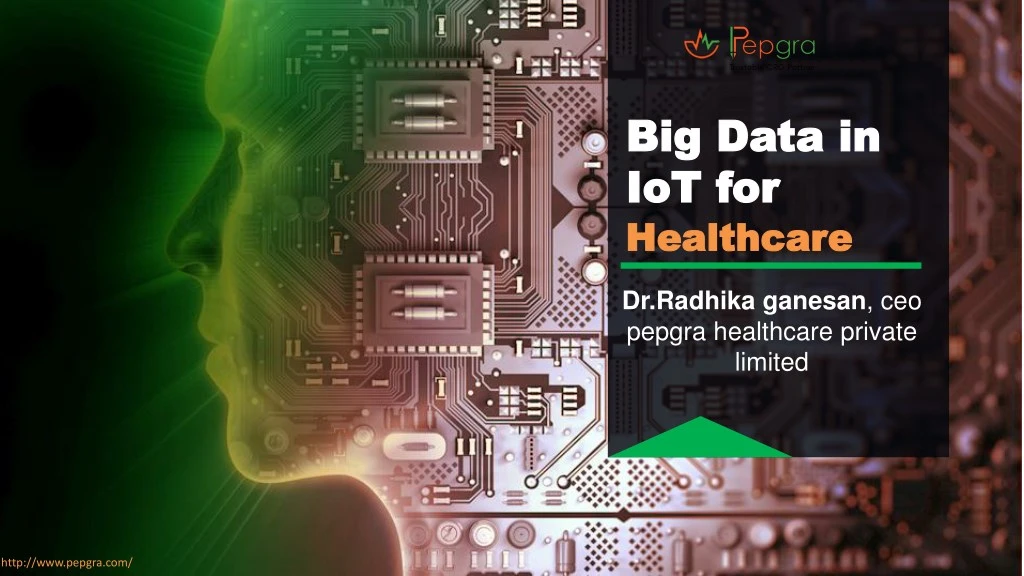 big data in big data in iot for iot for healthcare
