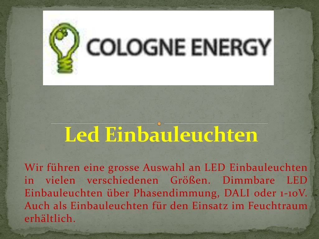 led einbauleuchten