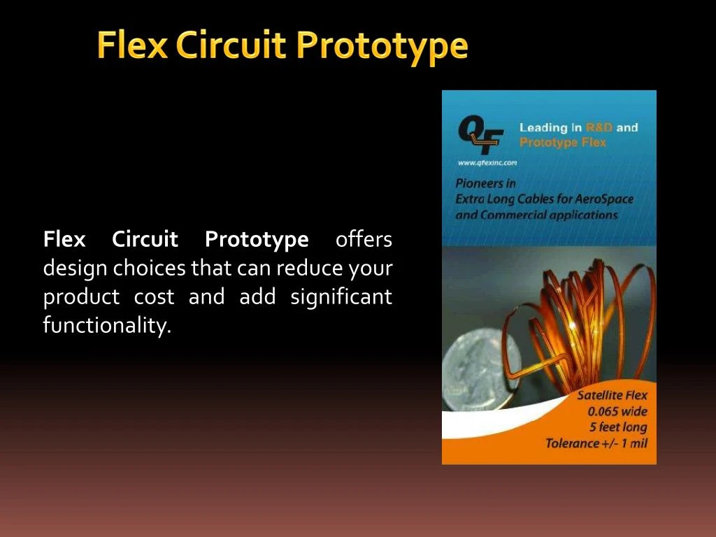flex circuit prototype