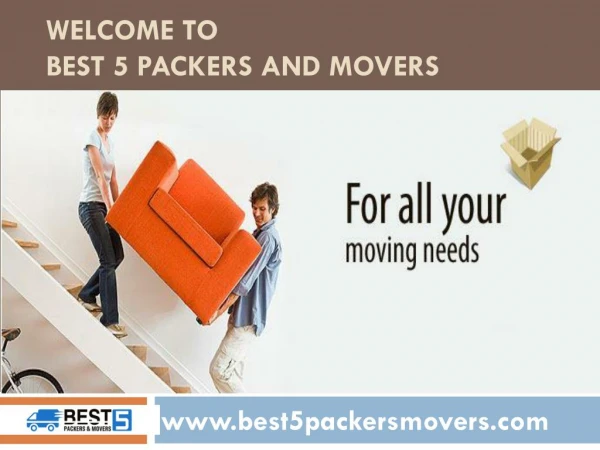 Best 5 Packers And Movers in India