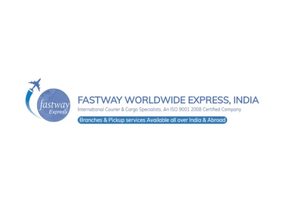 India to Worldwide Destinations Courier Services