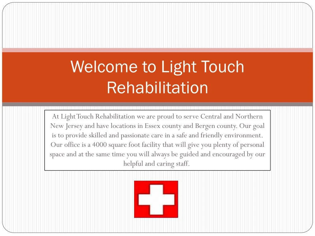 welcome to light touch rehabilitation
