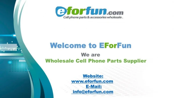 Cell Phone Spare Parts Wholesale Supplier for Replacement & Repair