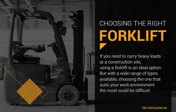 Tips for choosing the right forklift