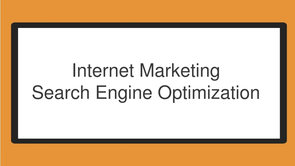 internet marketing search engine optimization