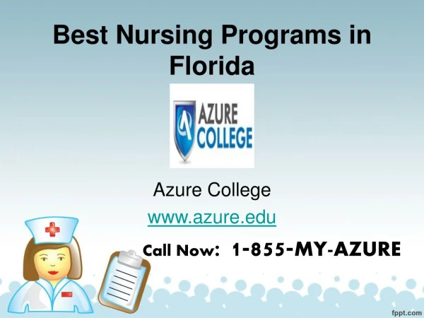 Best Nursing Programs in Florida - Azure Nursing College