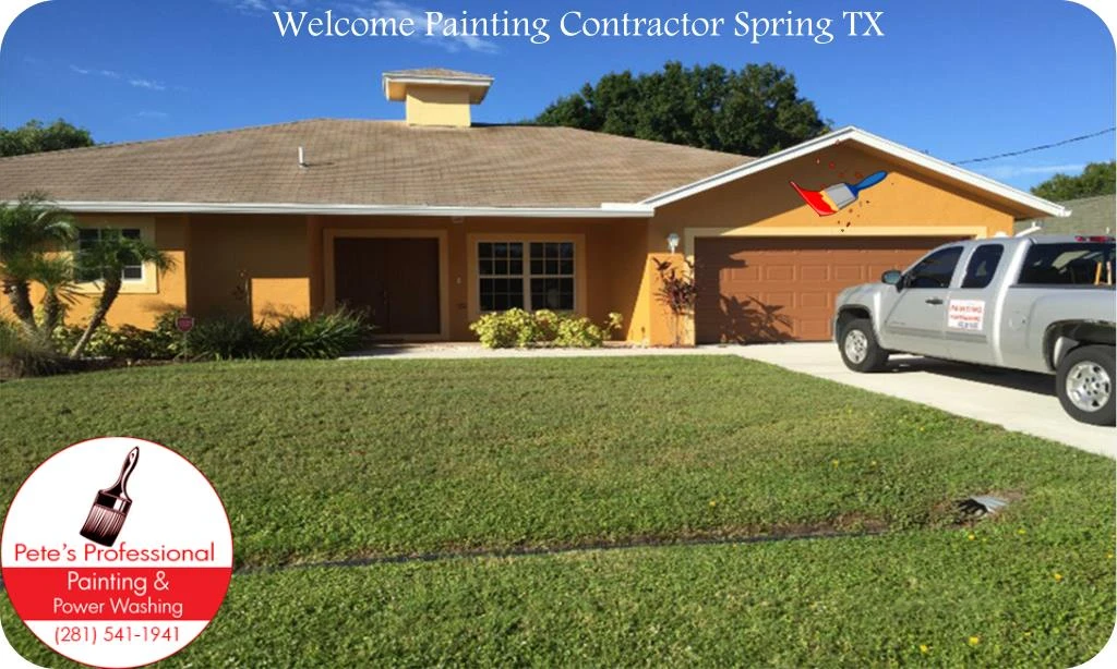 welcome painting contractor spring tx