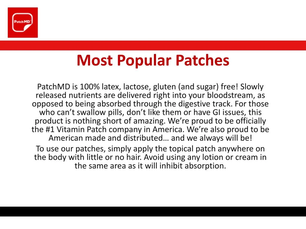 most popular patches