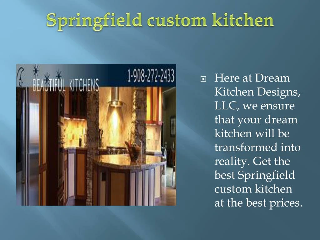 springfield custom kitchen