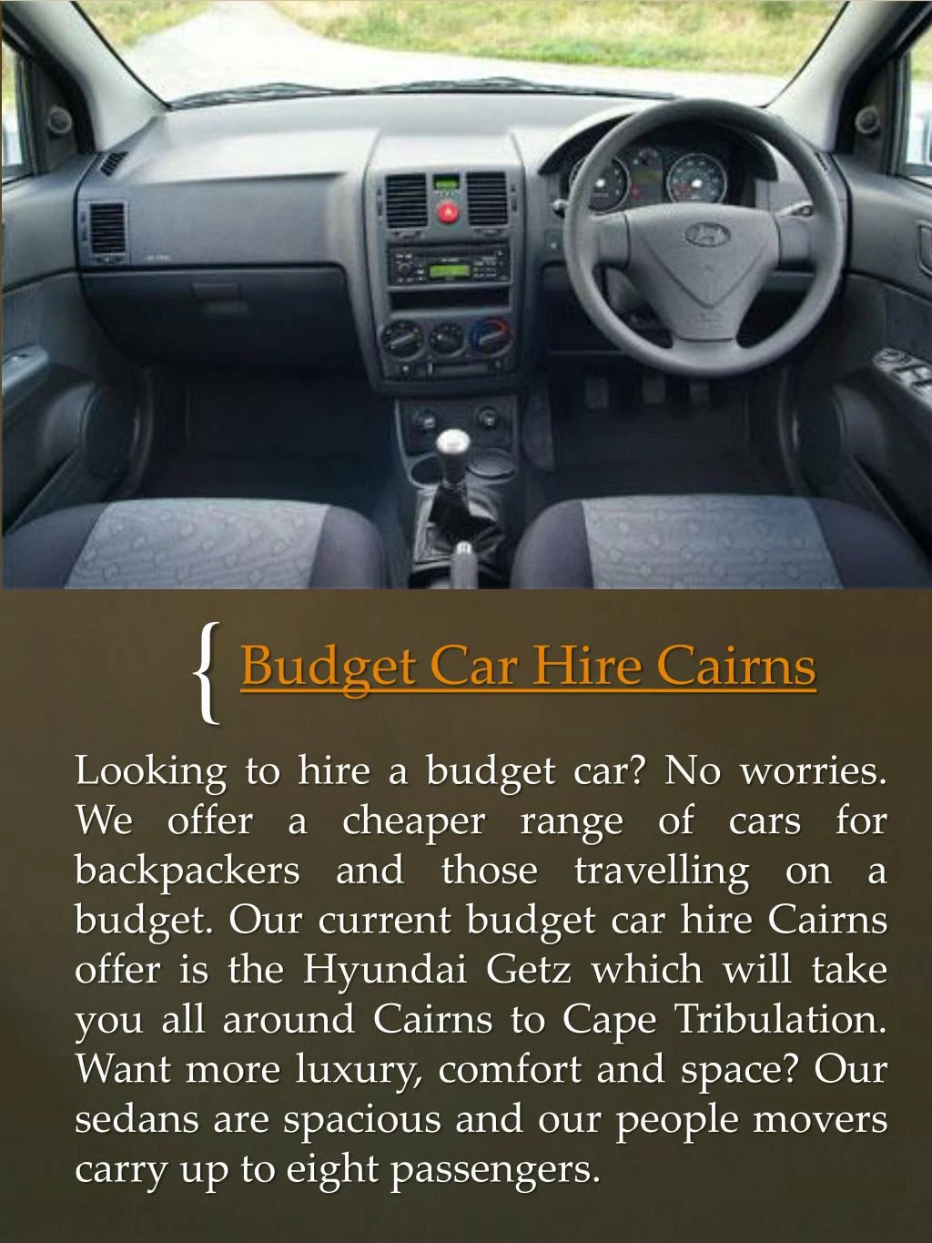 budget car hire cairns