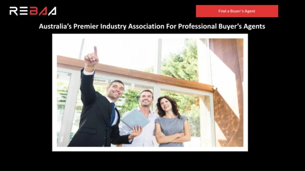Australia’s Premier Industry Association For Professional Buyer’s Agents