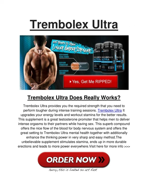 Trembolex Ultra