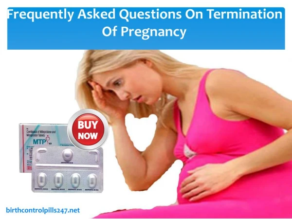 Frequently Asked Questions On Termination Of Pregnancy