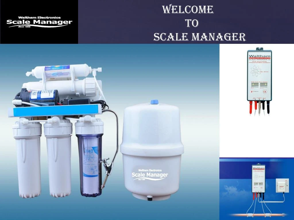 welcome to scale manager